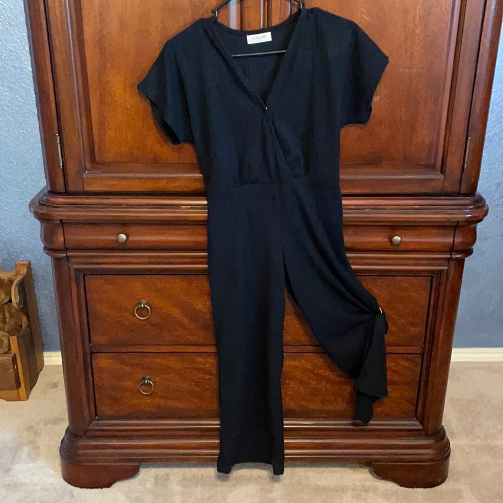 Small/medium Black Romper- Angie girl (Dillard’s)